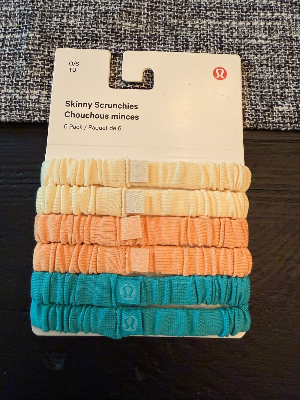 Lululemon Skinny Scrunchies 6-Pack